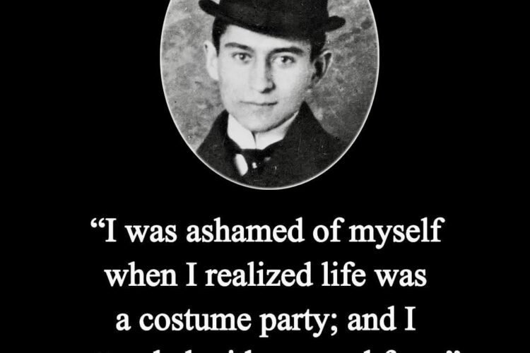 A Franz Kafka quote about personality