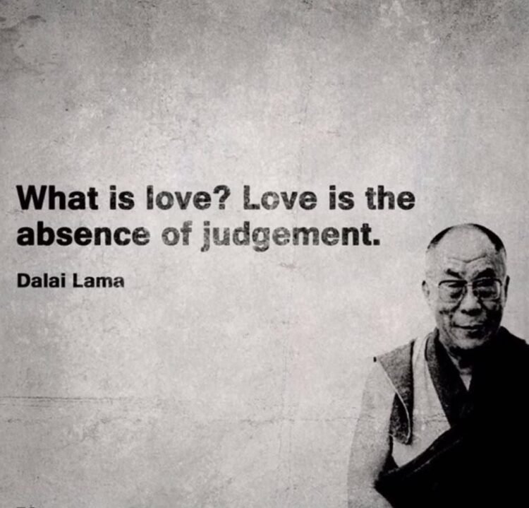 Dalai Lama quote about love